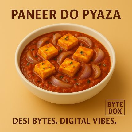 Paneer do Pyaza