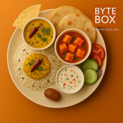 Monday’s Lunch (Soul Sizzle Combo, Fragrant Jeera Rice)